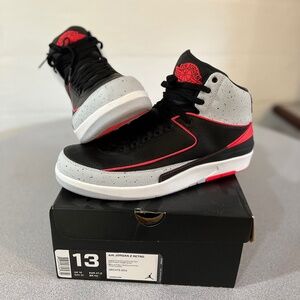 Air Jordan 2 Infrared (Cement)